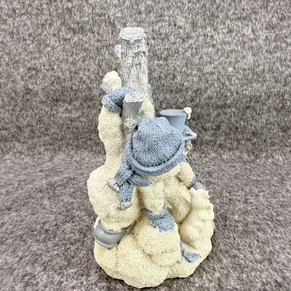 ✅Snow Buddies Around Tree Figurine 1998 7"×5.5"×4" Christmas Decor ✅MISSING BIRD - Picture 10 of 12